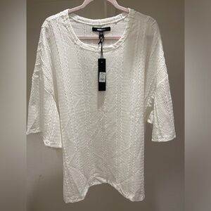 Men’s waffle knit shirt